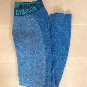 Gymshark blue workout leggings